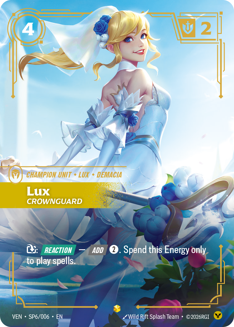 Lux, Crownguard - SP6/006 - Epic (Inglés Foil NM)