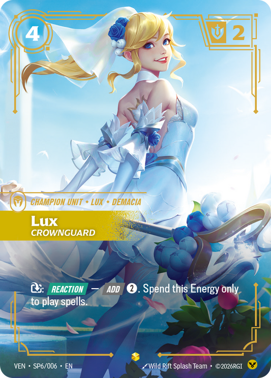Lux, Crownguard - SP6/006 - Epic (Inglés Foil NM)