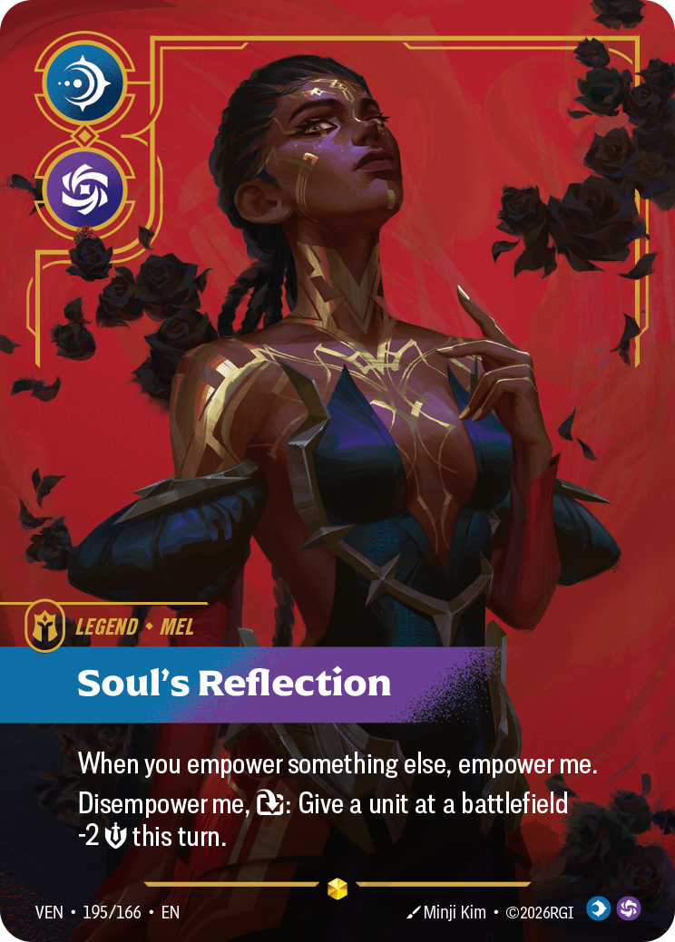 Mel, Soul's Reflection - 195/166 - Showcase (Inglés Foil NM)