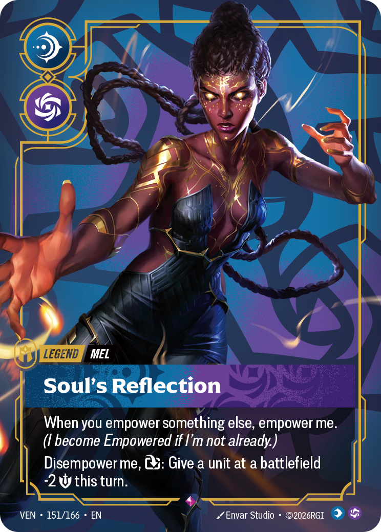 Mel - Soul's Reflection - 151/166 - Rare (Inglés Foil NM)