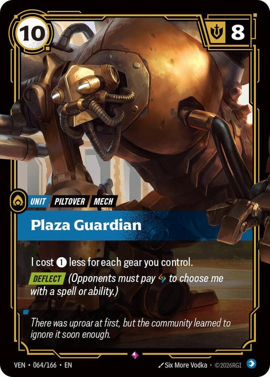 Plaza Guardian - 064/166 - Rare (Inglés Foil NM)