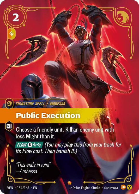 Public Execution - 154/166 - Epic (Inglés Foil NM)