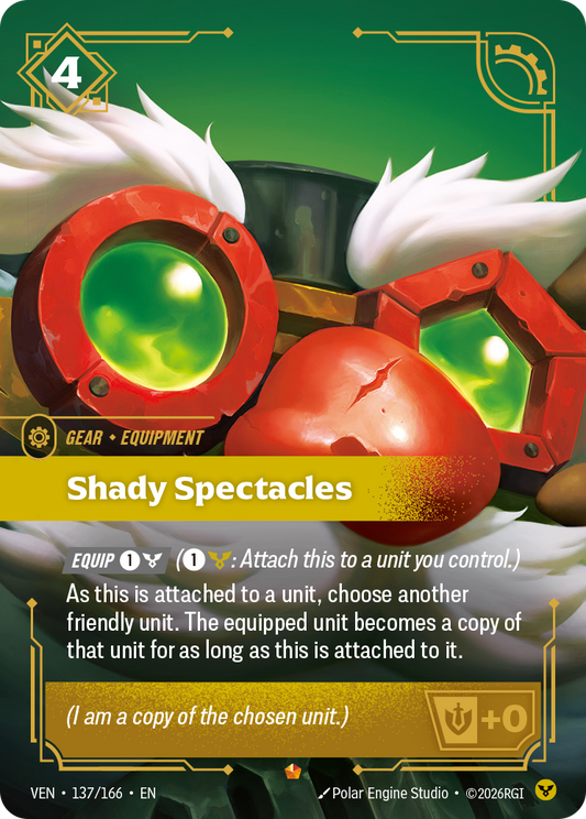 Shady Spectacles - 137/166 - Epic (Inglés Foil NM)