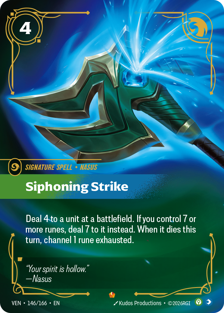 Siphoning Strike - 146/166 - Epic (Inglés Foil NM)