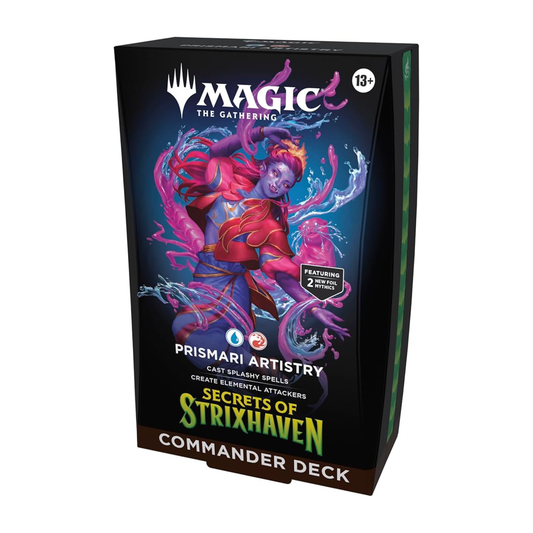 Magic: The Gathering -  Secrets of Strixhaven: Prismari Artist - Commander Deck
