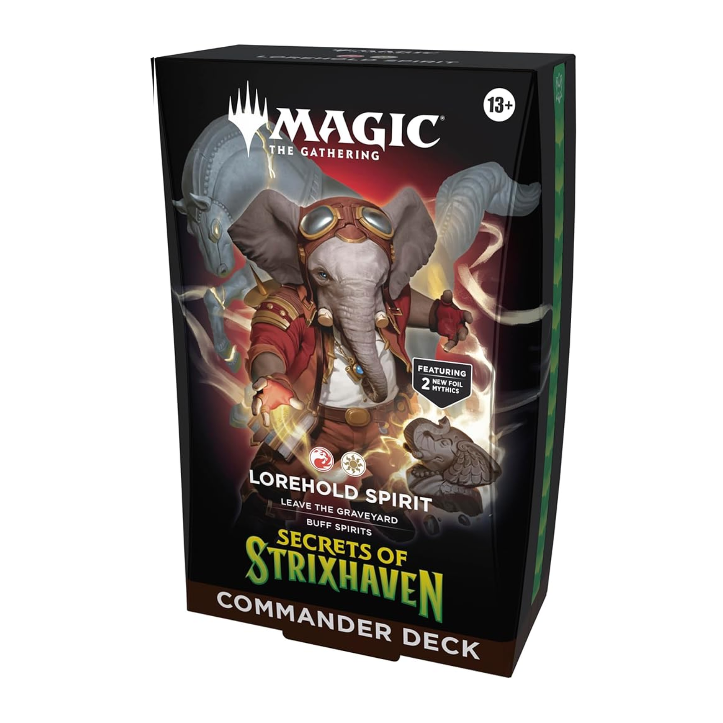 Magic: The Gathering -  Secrets of Strixhaven: Lorehold Spirit - Commander Deck