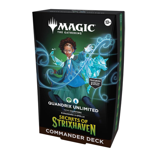 Magic: The Gathering -  Secrets of Strixhaven: Quandrix Unlimited - Commander Deck