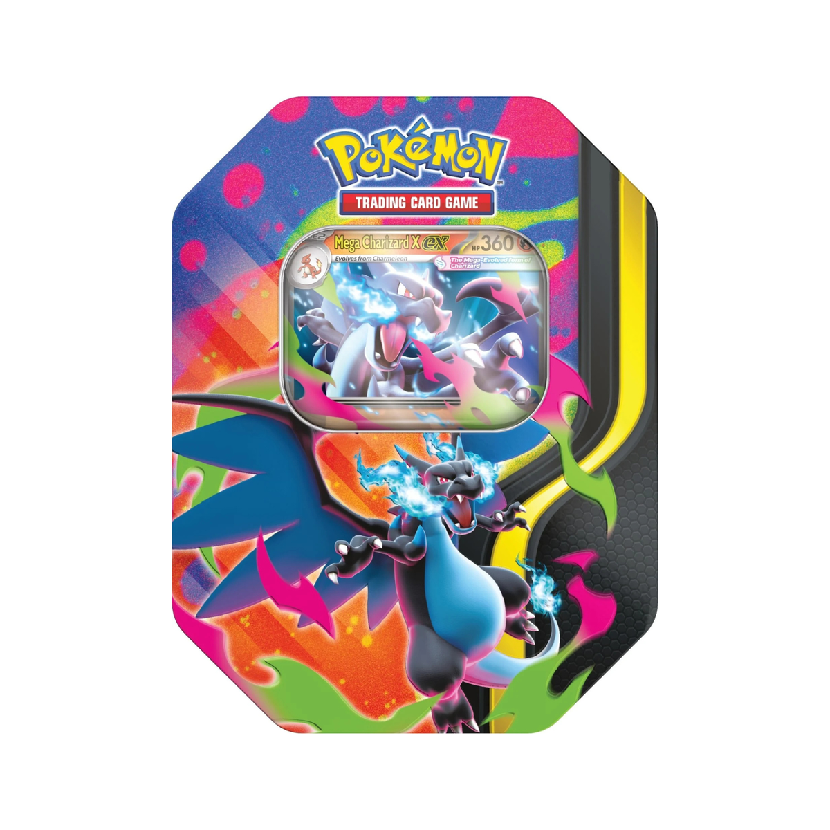 Mega Charizard X - Tin ESPAÑOL