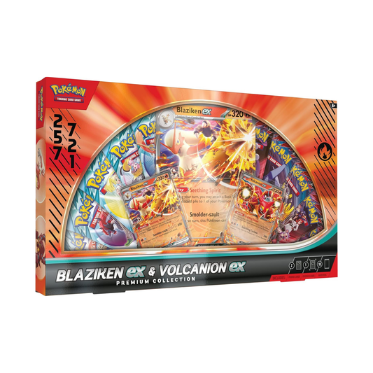 Pokemon TCG: Blaziken ex & Volcanion ex Premium Collection