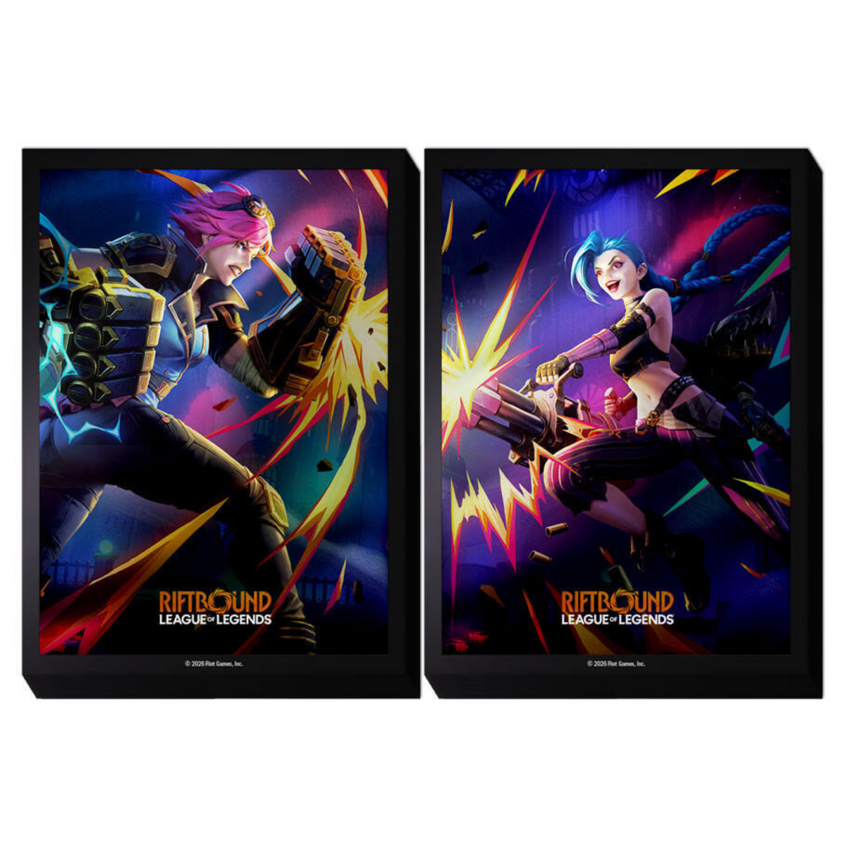 Fundas - Riftbound: Vi vs Jinx