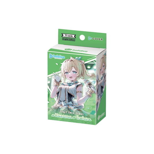 hololive OFFICIAL CARD GAME Start Deck – Green Kazama Iroha